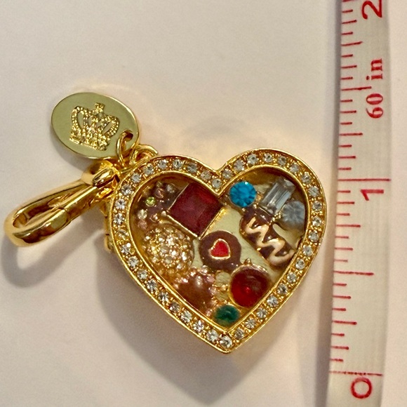 Charm - New! clip on heart chocolate hinged box - for bags, zipper, keychain etc - Picture 7 of 9